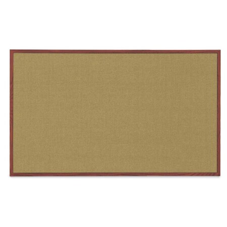 United Visual Products Combo Board, 48"x36", Black Frame/Black Porcelain & Rubber UVDECORK4836B-BLKPORC-RUBBER